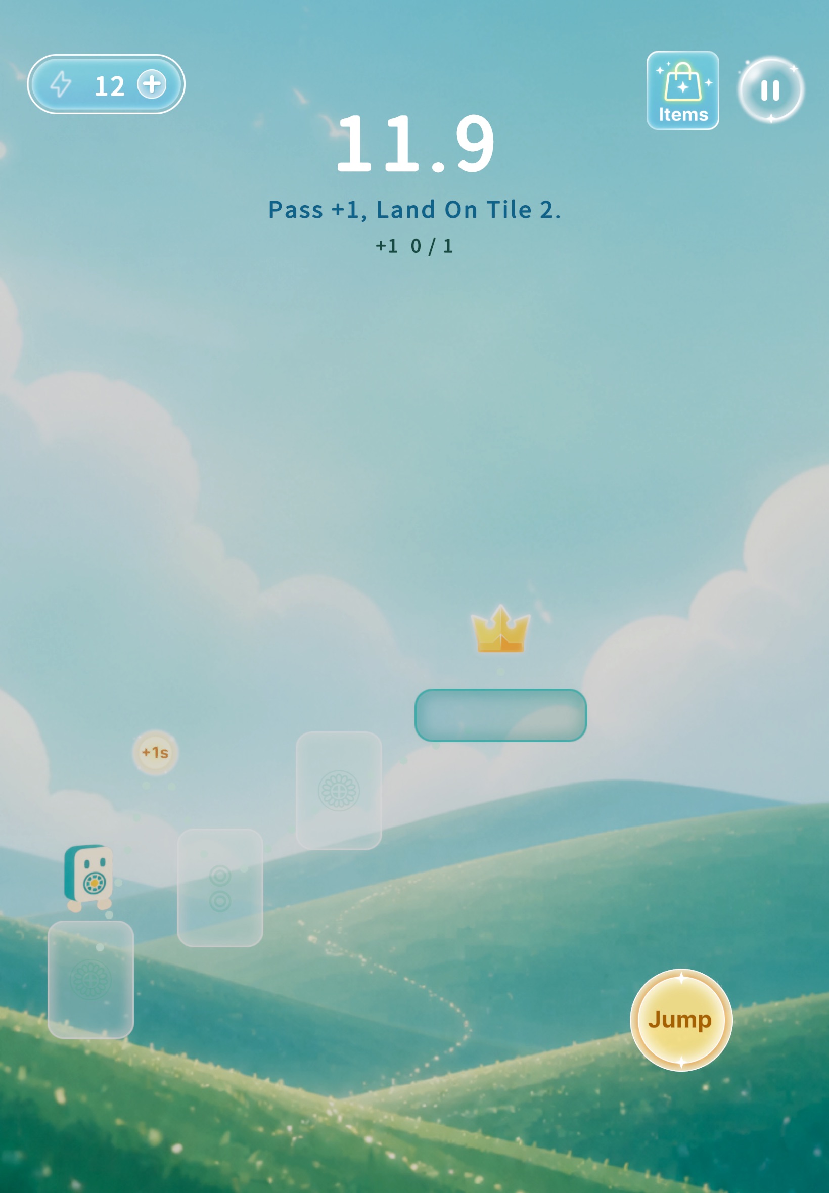 Mahjong Blitz gameplay screen